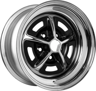 BOYD CODDINGTON 54 Series Magnum 15X8 5X114.3 ET0 Chrome/Semi Gloss Blk (Qty 1) - Image 1 of 3