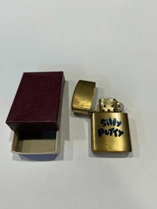 Vintage Supreme Lighter Silly Putty Gold Tone Never Used - Picture 1 of 6
