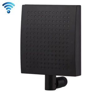 12dBi SMA Connecteur Mâle 5.8GHz Panneau Antenne WiFi (Noir) - Photo 1/6