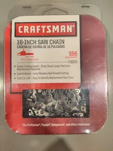 Nuova catena per sega Oregon S56 16 pollici artigianale, eco, Poulan Husqvarna Remington  - Foto 1 di 10