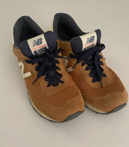 New Balance 515 V3 Retro Sneaker braun gold marineblau klassisch Herren US Größe 11,5 - Bild 1 von 8