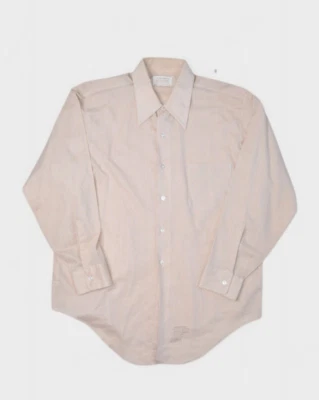 Camisa Flecha Vintage Para Hombre 16 Rosa Años 80 Estampado Diamante Abotonada Colección Surrey Foto 1 de 4