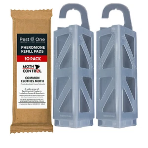 Moth Trap Pheromone Refill Glue Pads for Clothes Moths & Pantry Larder Traps - Picture 1 of 26