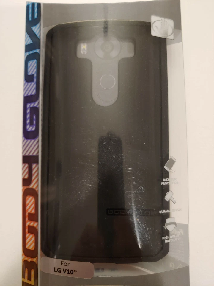 FUNDA BODY GUANTE SILICONA - LG V10 - NEGRA Foto 1 de 2