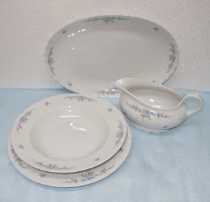 Seltmann Weiden REGINA rosa azul/ramo de flores 26950 - plato - piezas a elegir - Imagen 1 de 13