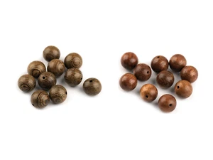 Holzperlen Dunkel/Rehbraun 10mm - 10 / 20 / 50 Stück - Bild 1 von 5