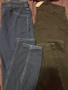 justice plus jeans size 20 blue Jean and black jean - Picture 1 of 1