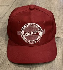 VINTAGE UNIVERSITY OF OKLAHOMA SOONERS BASEBALL CAP SNAP BACK