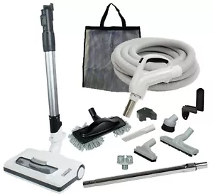 35' Central Vacuum Kit with Hose, Power Head & Tools Electrolux Hoover Vacumaid - Picture 1 of 8