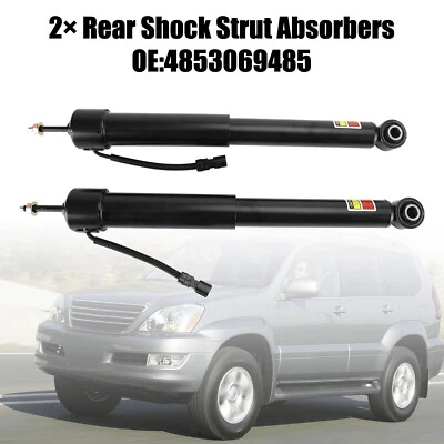 2× Rear Shock Strut Absorbers for Toyota Lexus GX470 4.7L 03-2009 4853069485 ZA - Image 1 of 4