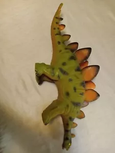 TOYS R US EXCLUSIVE LARGE 19" RUBBER STEGOSAURUS DINOSAUR - Picture 1 of 6