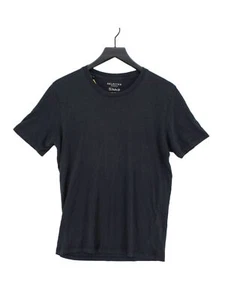 Selected Men's T-Shirt M Grey 100% Cotton Basic - Picture 1 of 6
