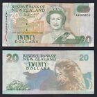 1992 New Zealand 20 Dollar Banknote P 179 BB / VF C-10