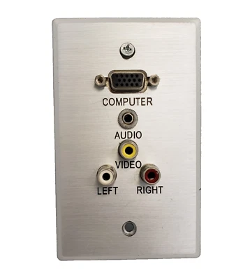 Placa de pared de aluminio Rapid Run HD15+3,5+3RCA Foto 1 de 4