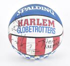 Harlem Globetrotters Signed Autographed Spalding Basketball Six Signatures Z10