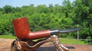 Unbranded Imported Briar Smooth Billiard With Saddle Bit Tobacco Estate Pipe - Picture 1 of 18
