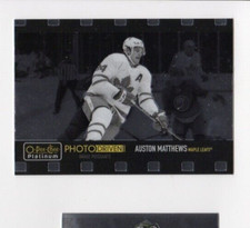 2020-21 O-Pee-Chee Platinum Auston Matthews #PD-3 Photo Driven Toronto Maple...