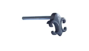 Grappe di Fissaggio in ghisa mod. GRALILY 3 X 10 X 3,5 H cm DS - Imagen 1 de 4