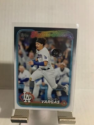 2024 Topps Serie 2 Future Stars Miguel Vargas Dodgers #541 - Image 1 of 2