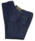 Armani Exchange AX J40 Jeans Dark Blue Denim Straight Women's Size 8 Long