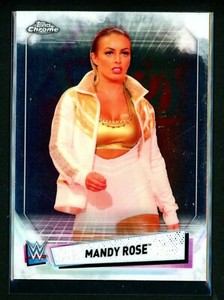 2021 Topps Chrome WWE Wrestling -- YOU PICK -- Cards 1-100, Inserts, Refractors