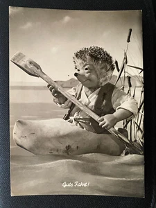 Carte postale hérisson Mecki - Steiff années 50 - rare - Bild 1 von 2