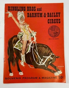 1963 Ringling Bros Barnum & Bailey Circus Souvenir Program 93th Season Coca Cola - Picture 1 of 3