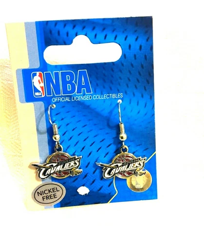 NBA Cleveland Cavaliers dangled logo earrings Cover