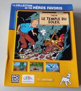 Jeu PC "Tintin : Le Temple du Soleil" complet en boîte BIG BOX (n°877P) - Imagen 1 de 14