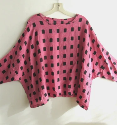 Blusa Corte Suelta Mujer;s O/S Talla Grande Lagenlook Foto 1 de 4