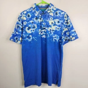 Camisa Polo Robert Graham Para Hombres Calce Clásico Manga Corta Estampado Floral Mediana - Imagen 1 de 7
