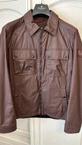 Belstaff Tour Wax Overshirt Redwood Size M - Picture 1 of 7