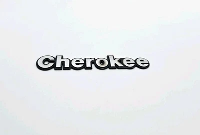 Jeep Cherokee 1984-1996 guardabarros lateral emblema logotipo insignia símbolo OEM Foto 1 de 3