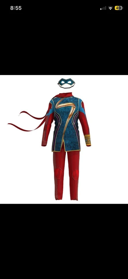 Ms Marvel Costume Women Extra Large - Photo 1/1