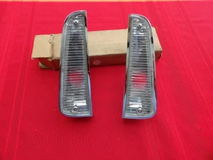 MOPAR PLYMOUTH 1963-65 B BODY BACK UP LIGHTS NOS PAIR RE-CHROMED * - Picture 1 of 6