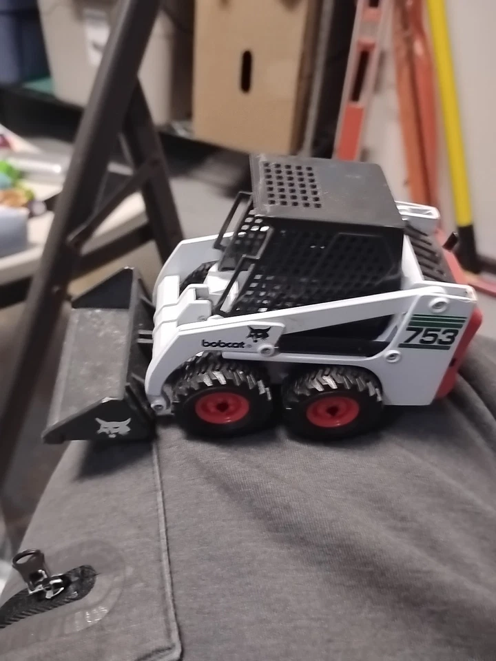 Minicargadora Bobcat escala 1:25 modelo diecast Foto 1 de 4