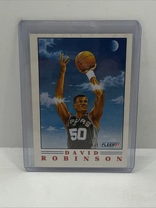 1991-92 Fleer - Pro Vision David Robinson #1 - Picture 1 of 3