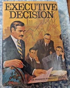 3M Brettspiel NEU + NOCH VERSIEGELT EXECUTIVE DECISION 1971 Vintage !!! - Bild 1 von 13