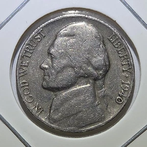 1940 Nickel ohne Münzzeichen (kostenloser Versand) - Bild 1 von 4