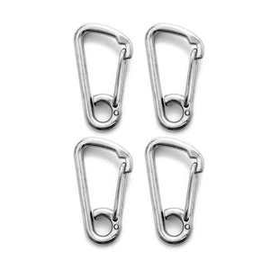 Five Oceans Asymmetric Snap Hook, 3-5/32 inches (Four-Pack) FO465-M4 - Picture 1 of 6