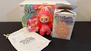 Authentic Pop Mart LABUBU Big Into Energy  LOVE Vinyl Plush Pendant - NEW - Picture 1 of 4