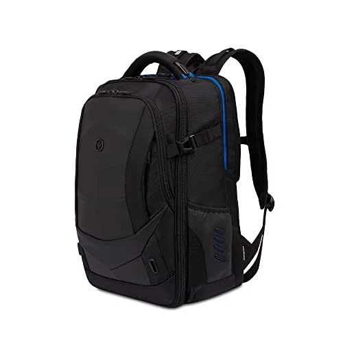 MOCHILA PARA PORTÁTIL SWISSGEAR GAMING CON PUERTO CARGADOR USB SA8120 - AZUL/NEGRO Foto 1 de 4