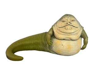 Jabba The Hutt Jaba Glob Actionfigur Spielzeug Gummi 1998 Star Wars Hasbro Vintage - Bild 1 von 11