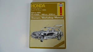honda civic 1200 hardback haynes manual 1973 to 1979 all models. - Picture 1 of 2