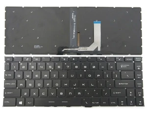 Tastiera retroilluminata US per MSI GS65 8SE 8SG 8SF Stealth GS65VR MS-16Q2 - Foto 1 di 4