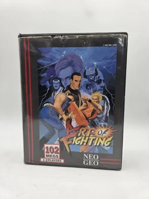 Art Of Fighting Neo Geo AES Rare Missing Manual Tested Works USA Region Rare  - Image 1 of 4