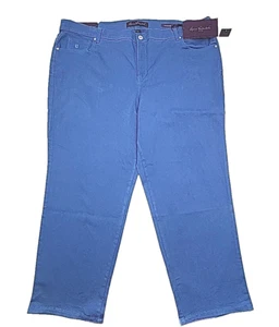 Gloria Vanderbilt Blue Jeans Hose Amanda Plus 22W Short Tapered Stretch Classic - Bild 1 von 20