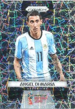 Prizm World Cup 2018 Laser Parallel Base Card #2 Angel Di Maria - Argentina