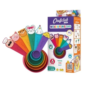 CHEFCLUB KIDS PACK ~ MISURINI STARTER KIT ~ COLORATI ~ ETÀ 4-10 - Foto 1 di 8