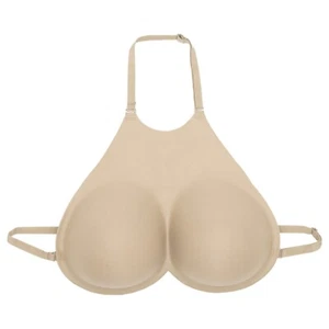 Womens Breast Enhancer Cosplay Fake Boobs Soft Artificial Boob Sexy Lightweight - Picture 1 of 49